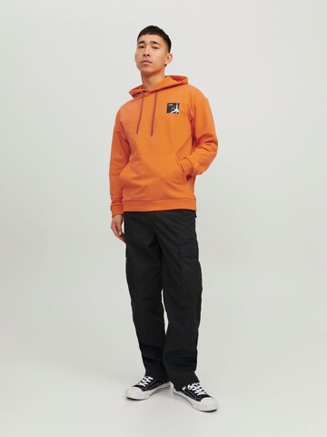 JACK & JONES Sweatshirt 'FILO' i orange