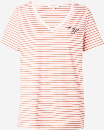 s.Oliver RED LABEL Shirt in Oranje: voorkant