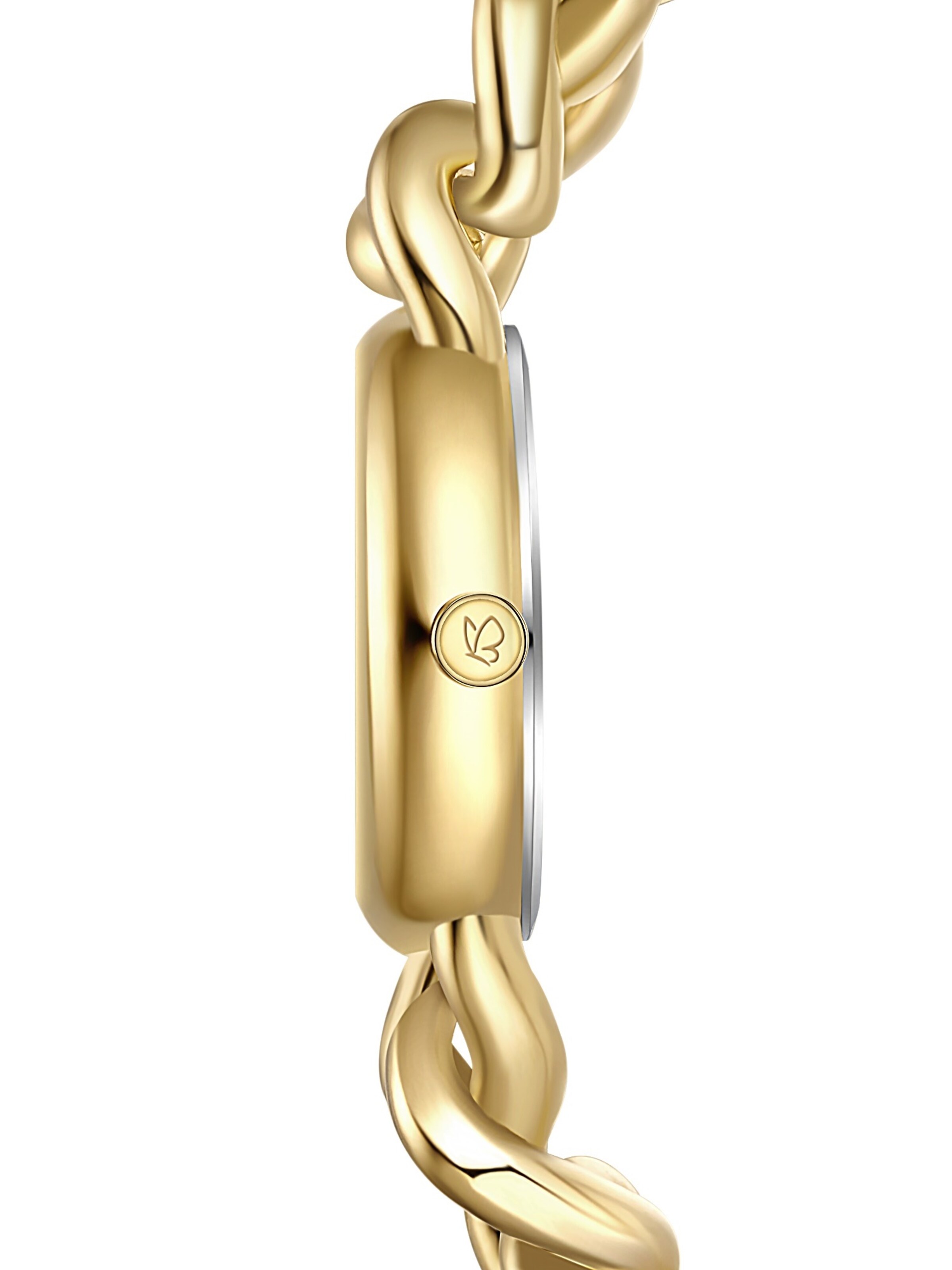 Montre à affichage analogique Glanzstücke München en or