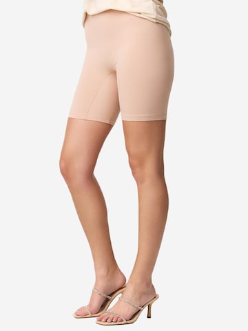 Nur Die Skinny Shorts ' Reibungslos ' in Beige