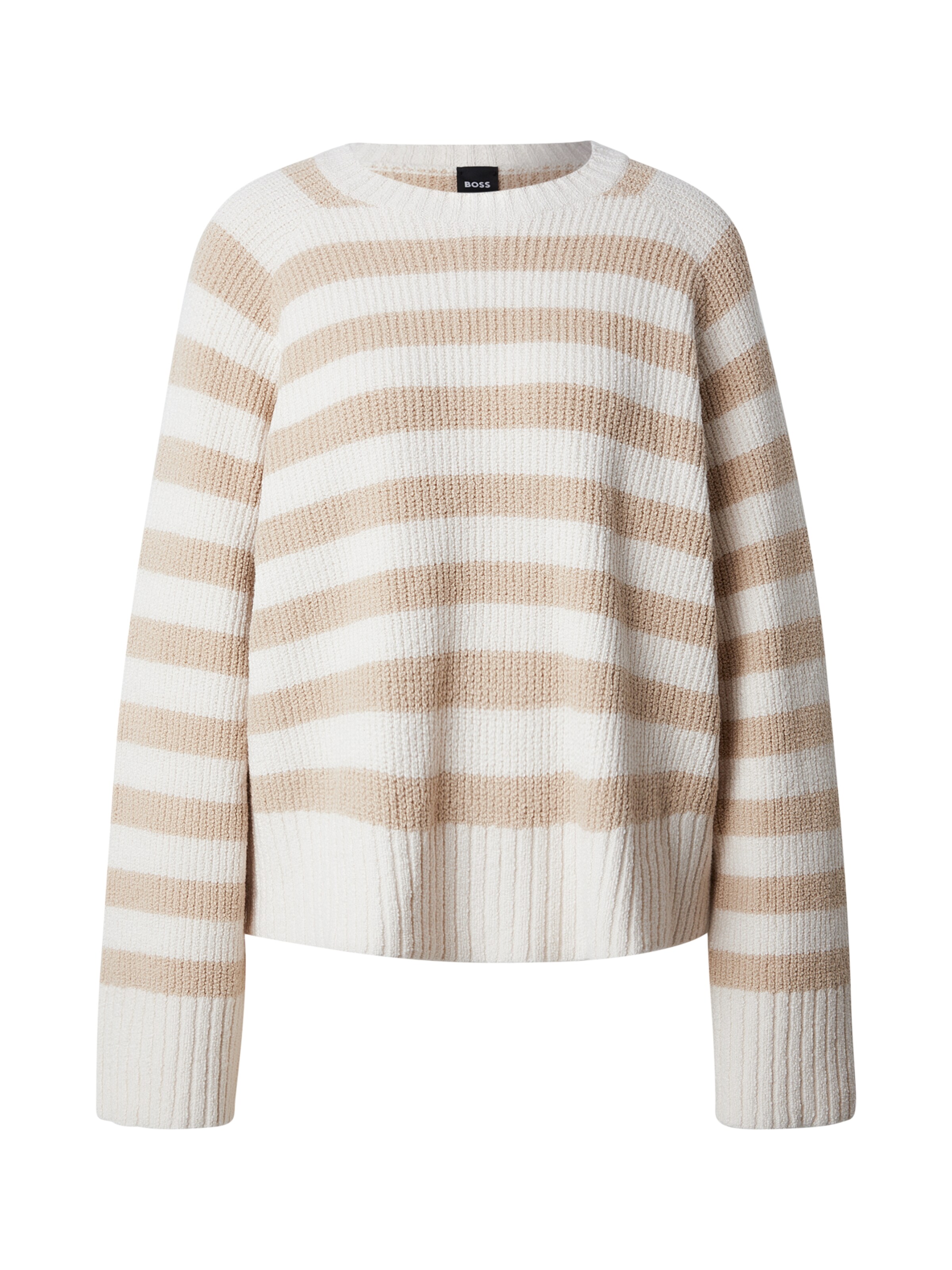 BOSS Pulover 'Frixel' | bež barva: sprednja stran
