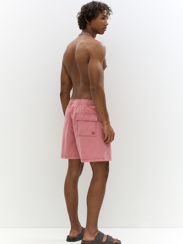 Pull&Bear Swimming shorts in Red