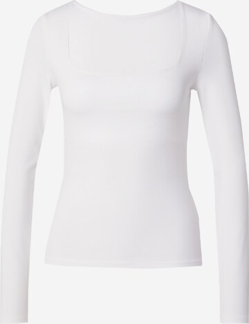 VERO MODA Shirt 'MILLION' in Wit: voorkant