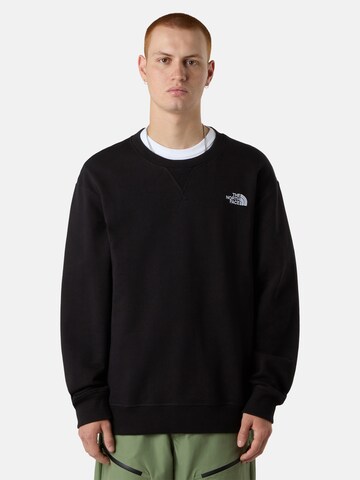 THE NORTH FACE Свитшот в Черный: спереди