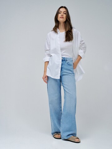 Salsa Jeans Wide Leg Jeans in Blau