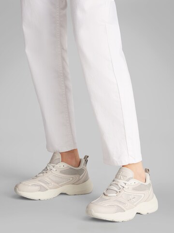 Calvin Klein Jeans Низкие кроссовки 'RETRO TENNIS' в Белый
