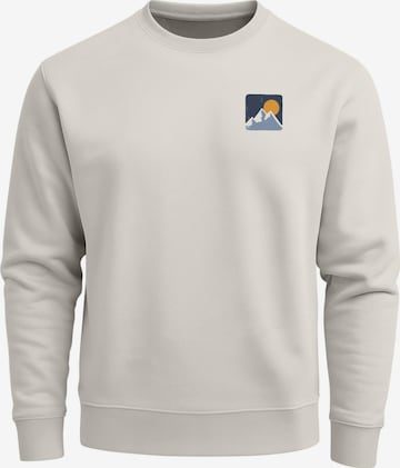 Neverless Sweatshirt 'Neverless Expedition' in Beige: Vorderseite