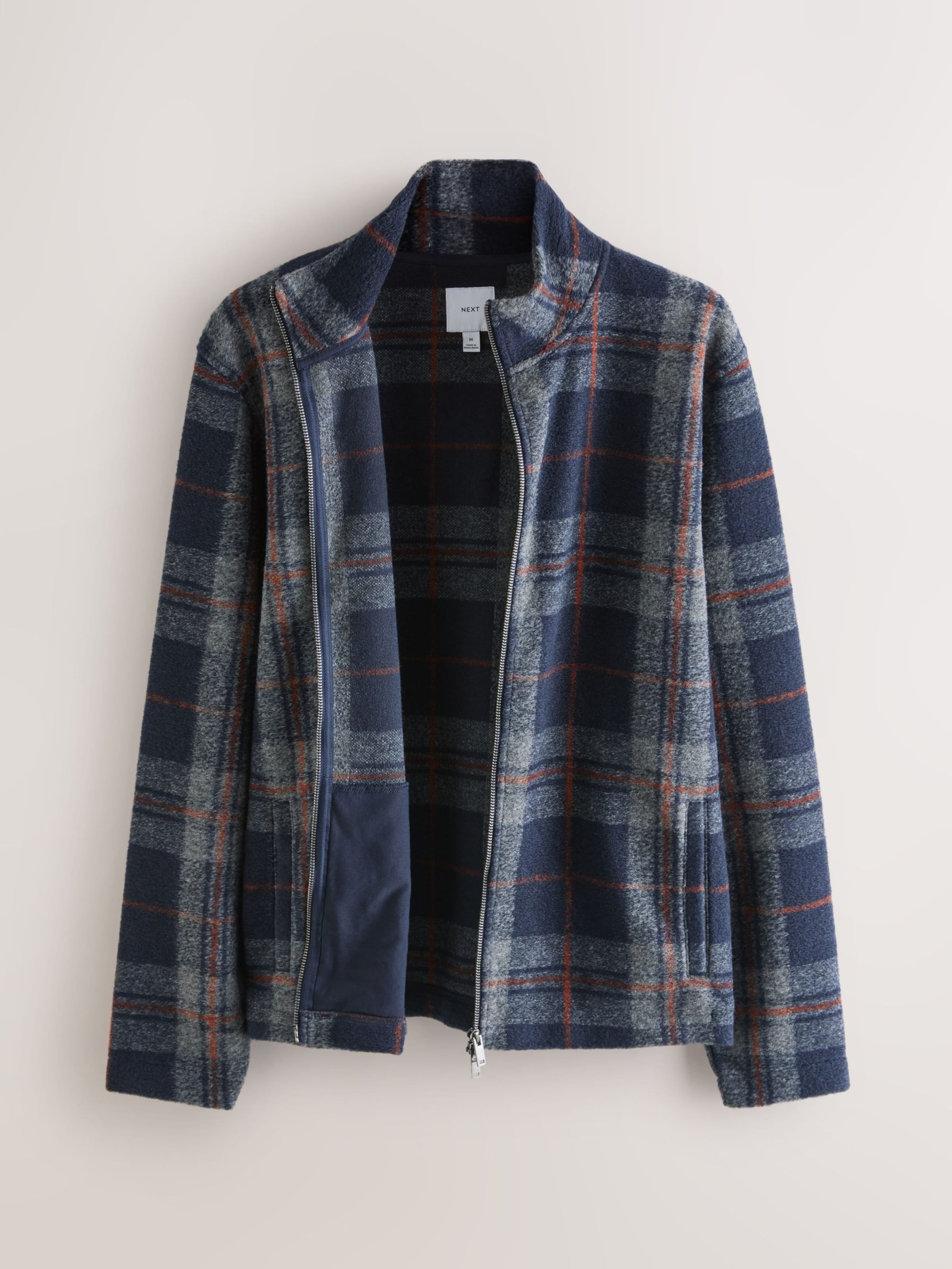 Next Флисовая куртка в Синий