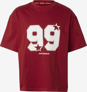 T-Shirt 'Strambers' ROCAWEAR en rouge : devant