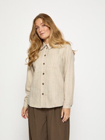 Maglietta 'Lainey' di Peppercorn in beige: frontale