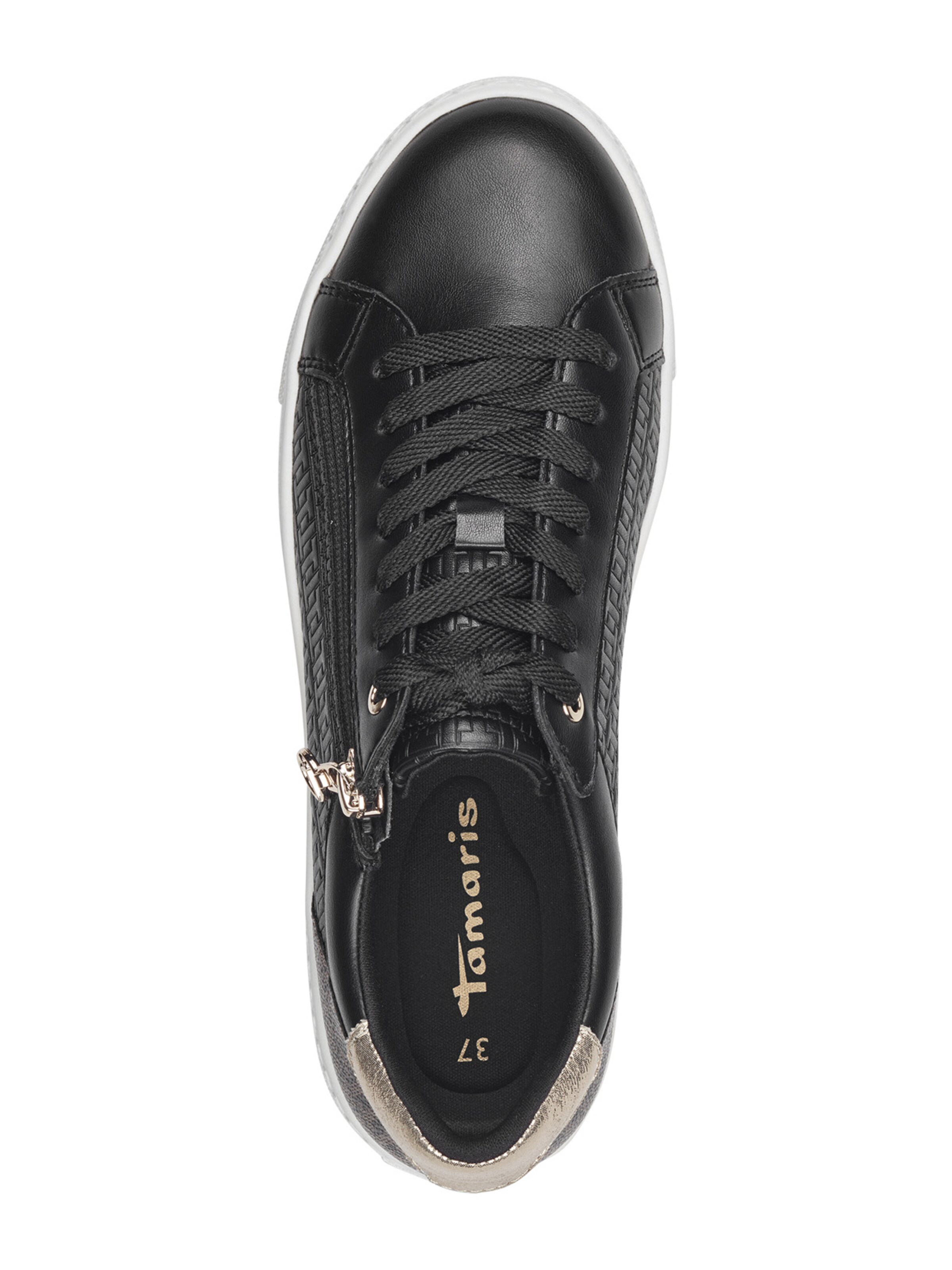 Tamaris Sneakers laag in Zwart
