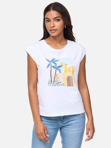 Orsay T-Shirt 'Holiday' in Weiß: predná strana