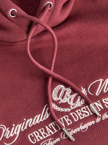 Felpa di JACK & JONES in rosso