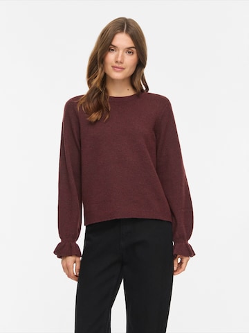 VILA - Pullover 'VIKEHLA' em vermelho: frente