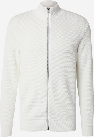Vestes en maille 'Erik' Kronstadt en blanc : devant