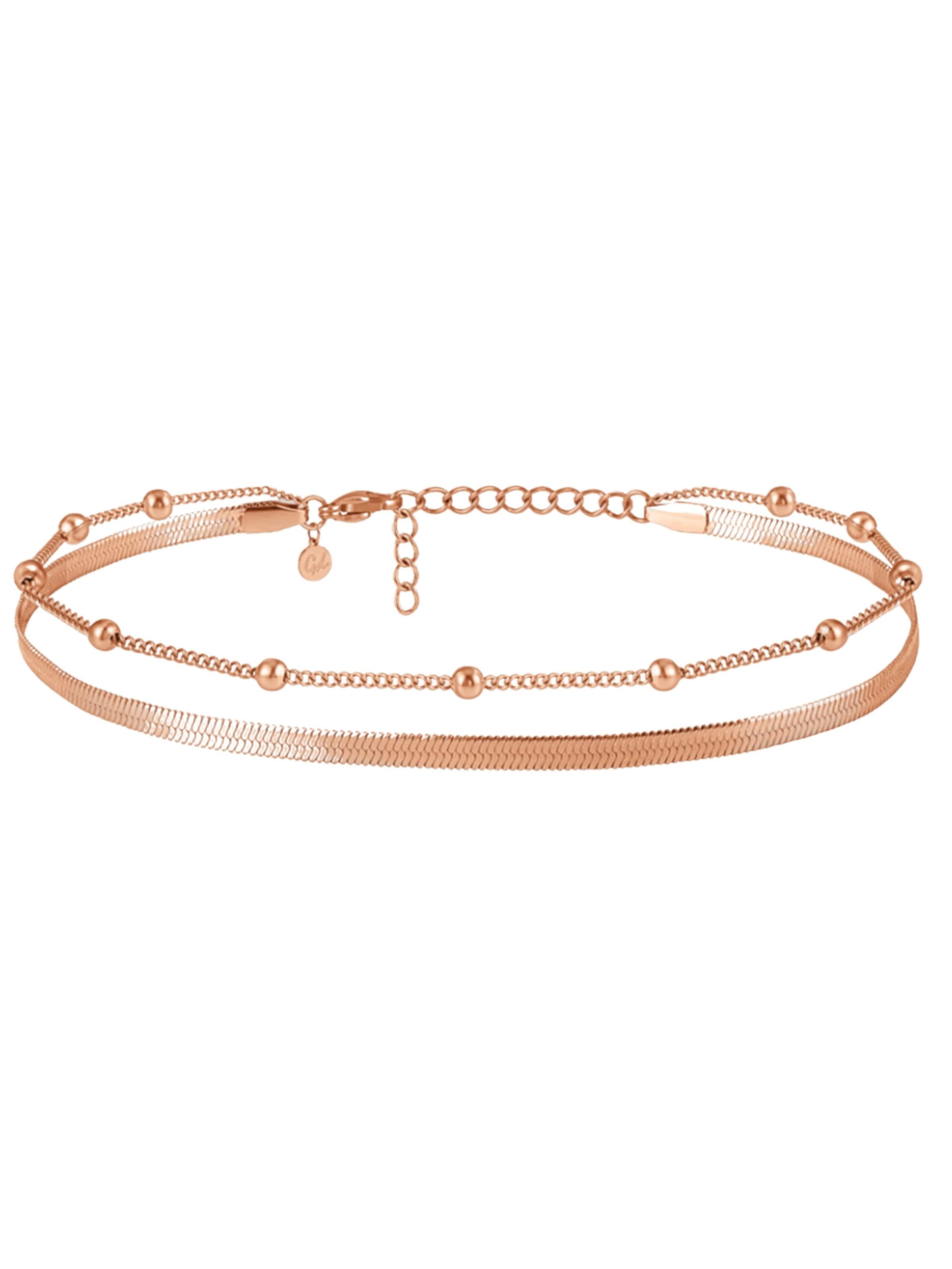 GOOD.designs Foot jewelry in Bronze: front