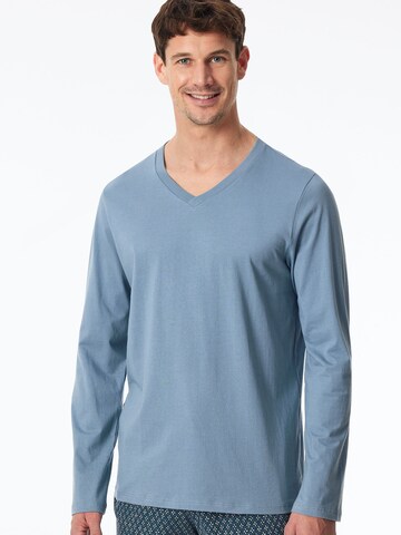 T-Shirt SCHIESSER en bleu