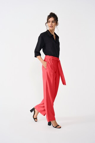 JDY Wide leg Παντελόνι 'JDYSAY' σε ροζ