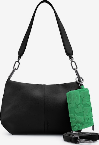 Sac bandoulière 'Color Kiss' FREDsBRUDER en noir : devant