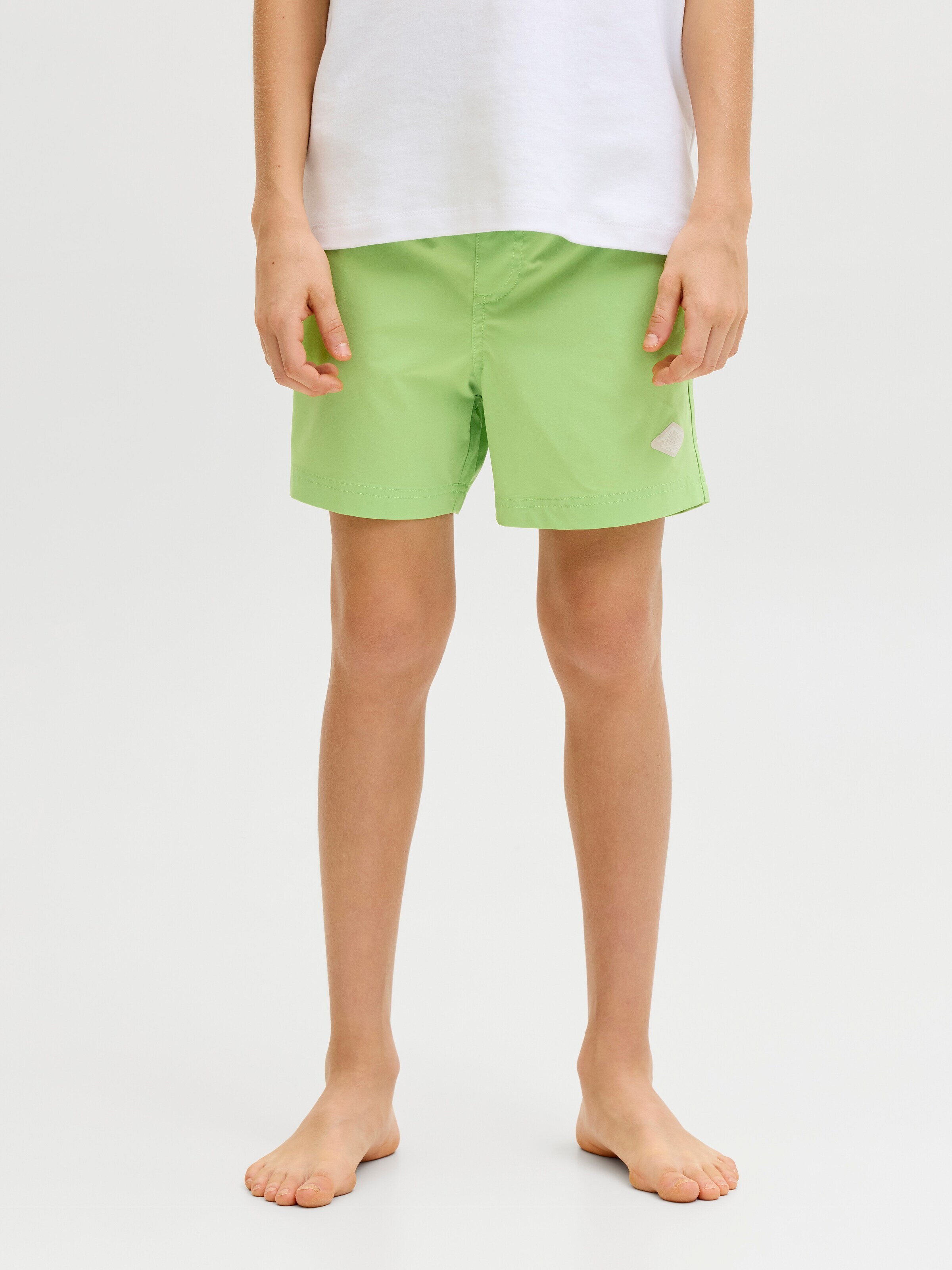 Jack & Jones Junior Badehose 'JPSTMaui Surf'‌ in Grün