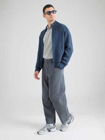 TOM TAILOR DENIM Loose fit Chino Pants in Grey