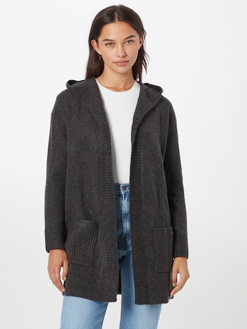 TOM TAILOR DENIM Knit Cardigan in Grey: front