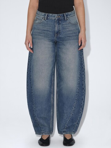 Dr. Denim Loose fit Jeans 'Nanci Mid Barrel Seam' in Blue