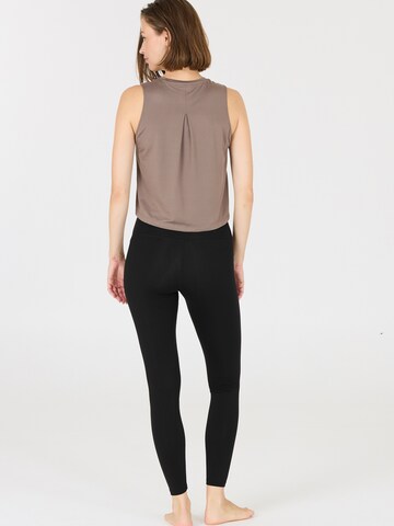 Skinny Pantalon de sport 'Snyder' Athlecia en noir