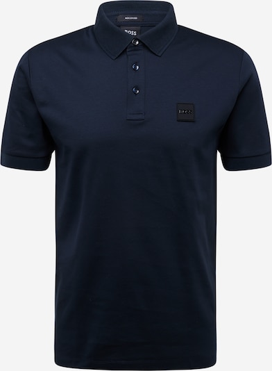 BOSS Black Poloshirt 'Parlay 143' in blau / schwarz, Produktansicht