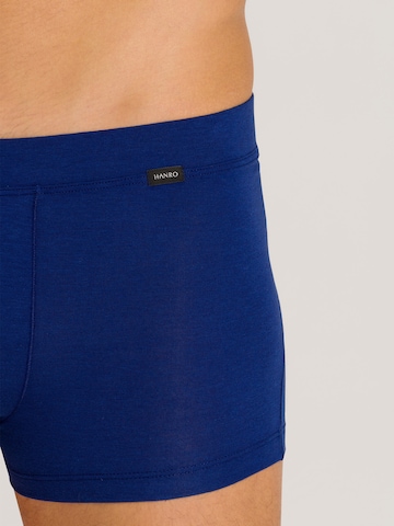 Hanro Boxer shorts ' Natural Function ' in Blue