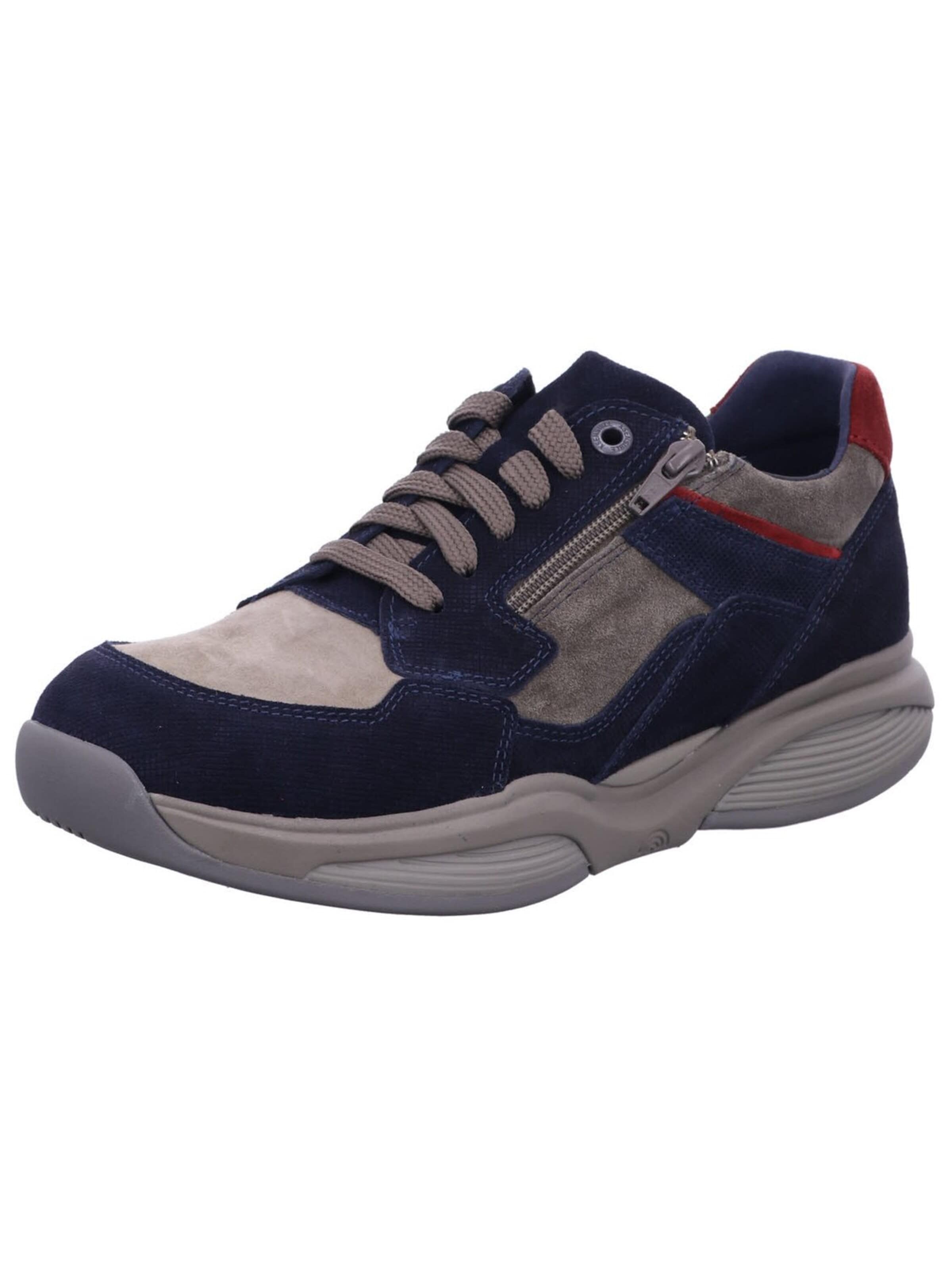 Xsensible Sneakers laag 'Sneaker Low Herren 30088.2 530 Echtleder in beige' in Blauw: voorkant