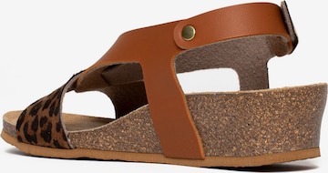 Bayton Sandal 'Salamanque' i brun