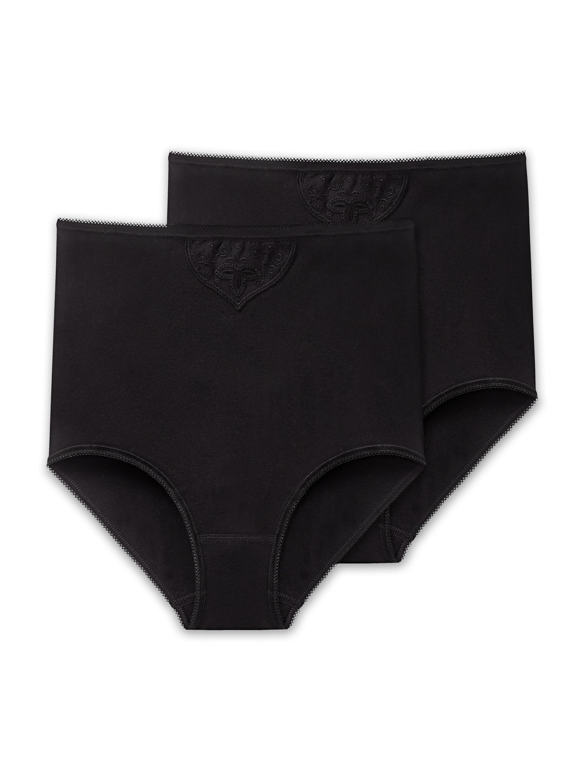 SCHIESSER Slip 'Essentials' i sort: forside