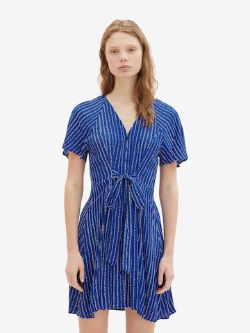 TOM TAILOR DENIM Shirt Dress in Blue