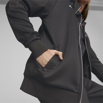 PUMA Athletic Jacket 'Scuderia Ferrari Style MT7' in Black