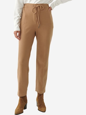 TATUUM Regular Broek 'MIRAM' in Beige: voorkant