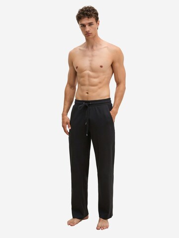 Marc O'Polo Regular Sportbroek in Zwart