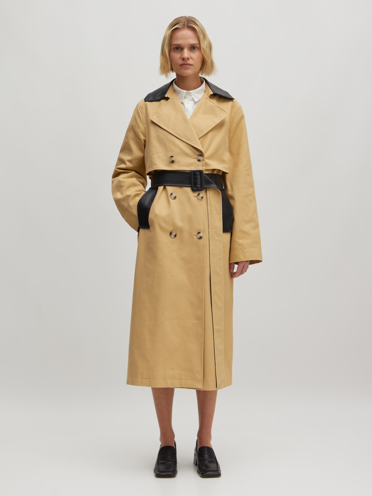 EDITED Produkte Mantel 'Aiko' beige