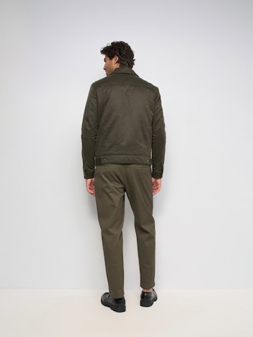 Salsa Jeans Tussenjas in Groen