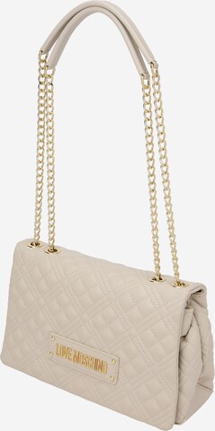 Love Moschino Schoudertas in Beige