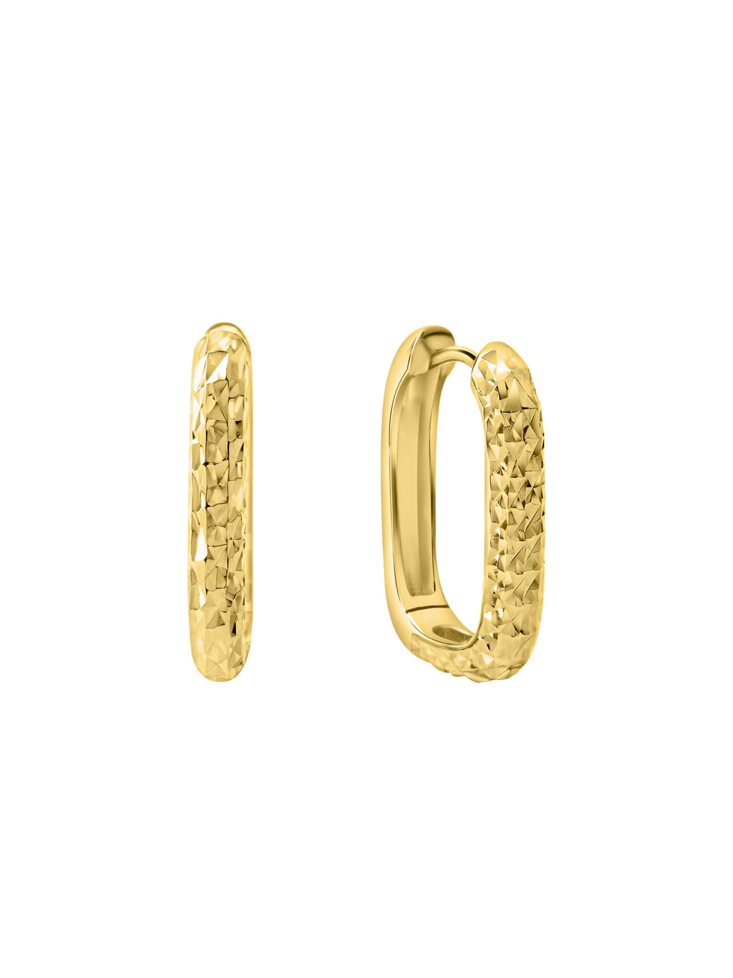 Boucles d'oreilles CELESTA en jaune : devant