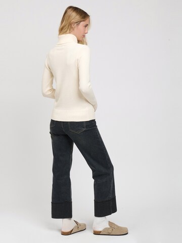 Influencer Pullover in Beige