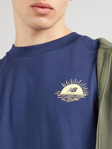 new balance Тениска в синьо