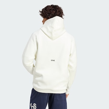 Veste de survêtement 'Z.N.E. Premium' ADIDAS SPORTSWEAR en blanc