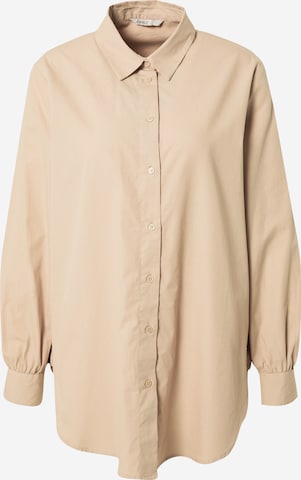 Camicia da donna 'Nora' di ONLY in beige: frontale