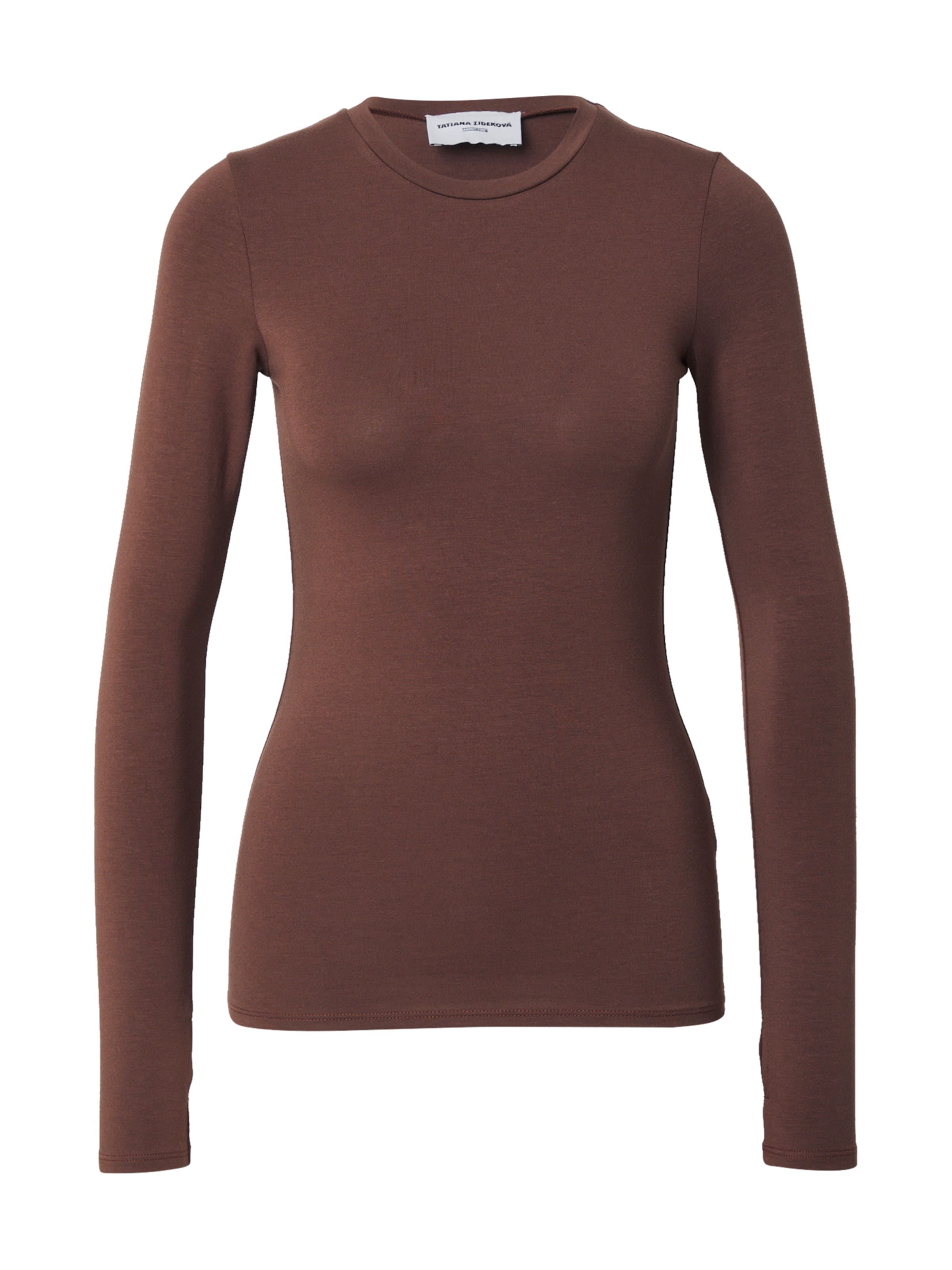 Tatiana Zidekova Μπλουζάκι σε καφέ: μπροστά