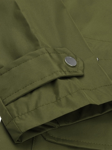 YOUTHUP Between-Seasons Coat 'Schwebe' in Green