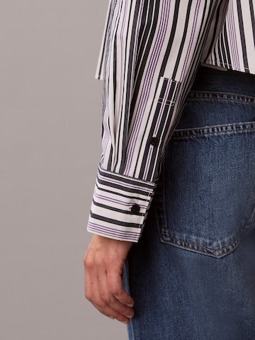 Calvin Klein Jeans regular Μπλούζα σε λευκό