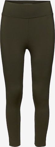 Skinny Pantalon de sport ESPRIT en vert : devant