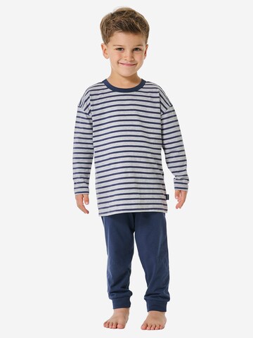 Pyjama ' Nightwear 1 ' SCHIESSER en bleu : devant